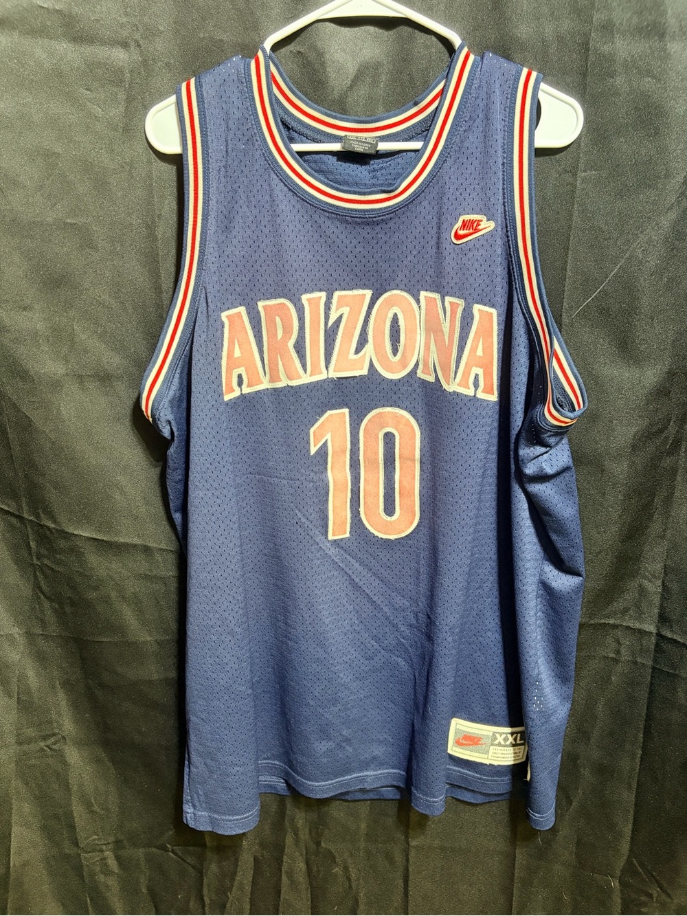 Vintage Nike Arizona Wildcats Mike Bibby Basketball Jersey